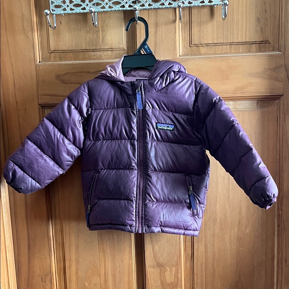Patagonia Kids Purple Puffer Jacket